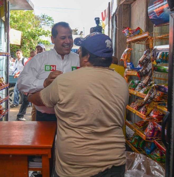 El candidato priísta encontró una excelente respuesta de los ciudadanos.