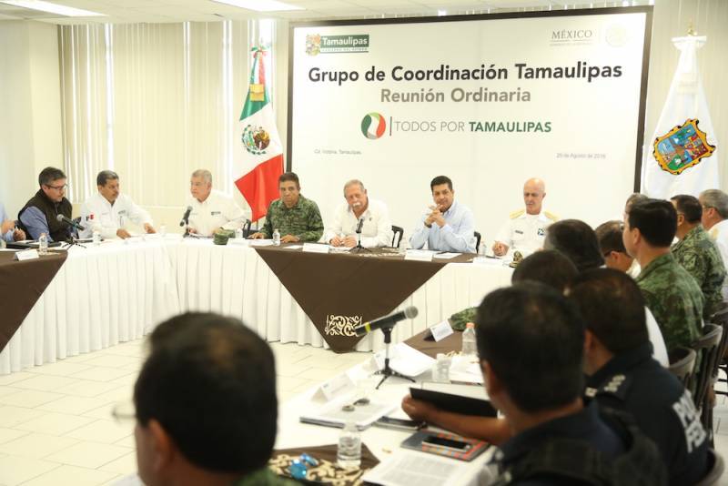 2 El Gobernador Electo de Tamaulipas se unió a la reunión del Grupo de Coordinación Tamaulipas.