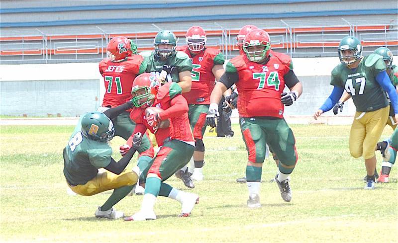  LOS JEFES sumaron su cuarto triunfo para terminar la temporada invictos. LA AFICION se le entregó a los Jefes en el estadio “Eugenio Alvizo Porras”.