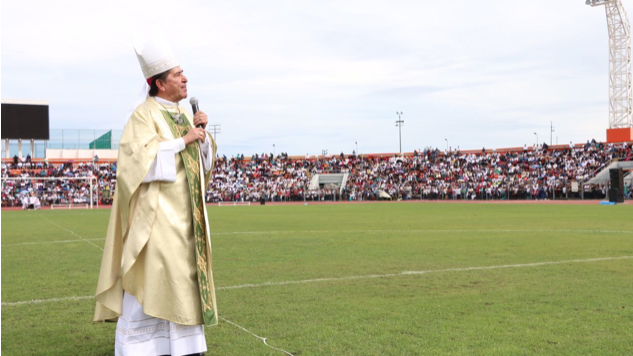 EL AÑO SANTO de la Misericordia y Oración por la Paz,  culminó este domingo  con una misa en el Estadio Marte R. Gómez. 