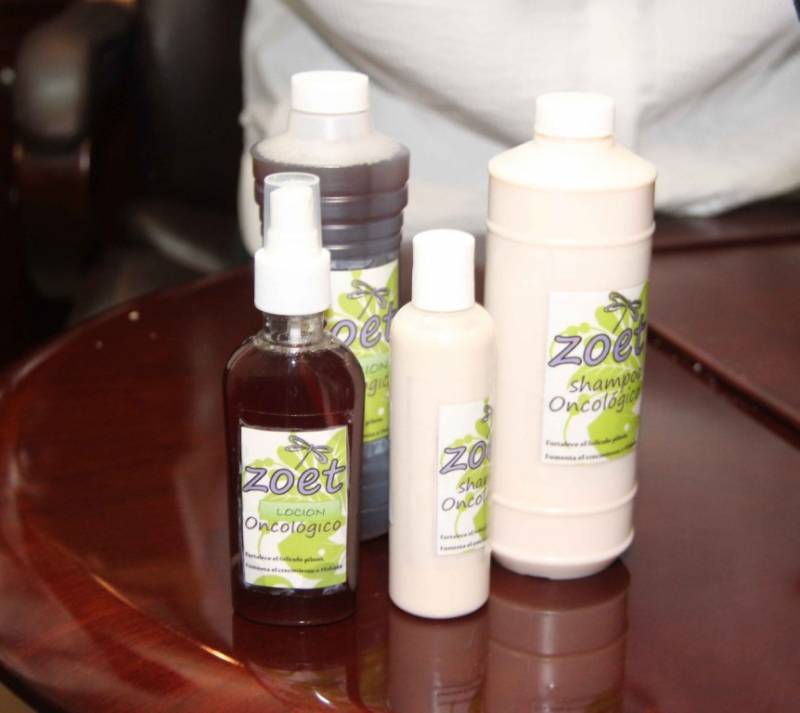 El Shampoo y Loción se ha denominado “Zoet”.