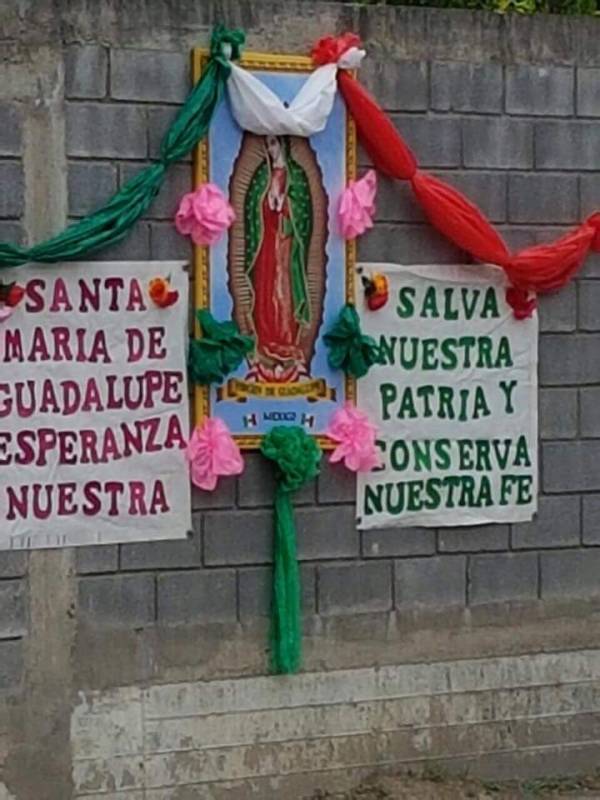 EL RECORRIDO se realiza por la calle nueve de la Colonia Mainero. 