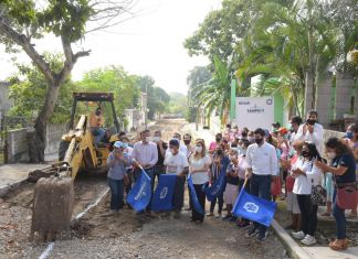 Más de 2 MDP se destinan a la modernización de la privada La Rivera en la colonia Niños Héroes.