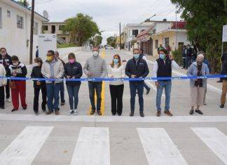 Inaugura modernización de la calle Josefa Ortiz de Domínguez en la colonia Tolteca.