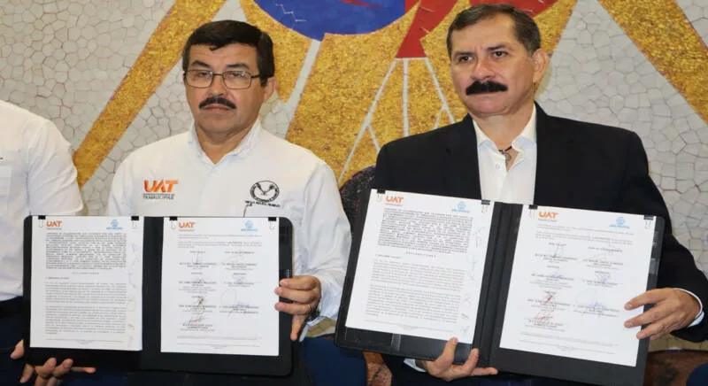 Fortalece la UAT alianzas con Ayuntamiento de Río Bravo