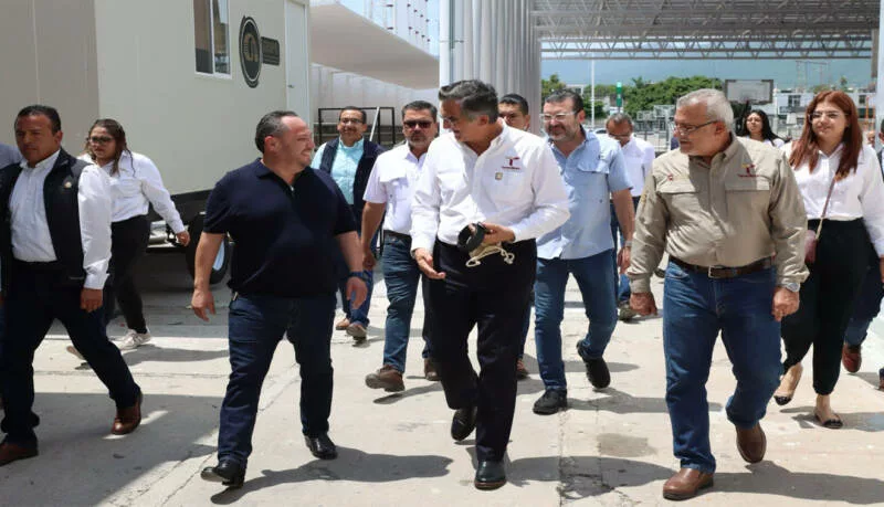 Supervisa Américo obras de infraestructura deportiva