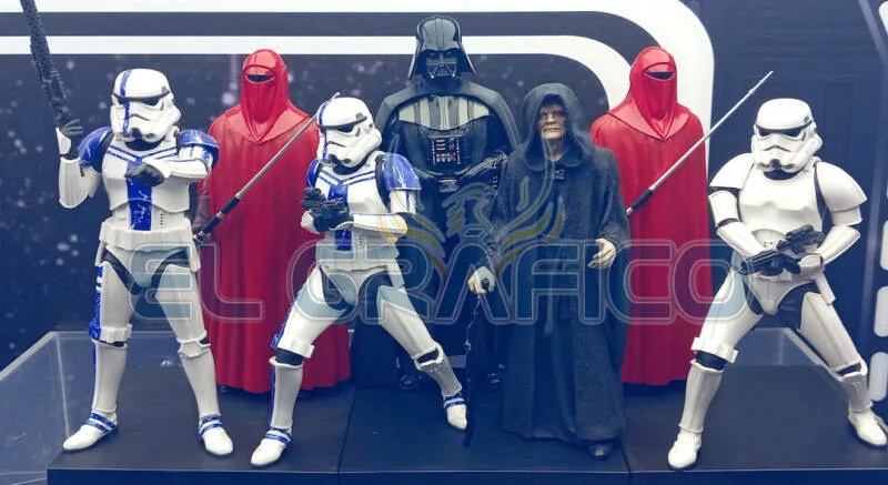 Exhiben la colección más grande de “Star Wars”