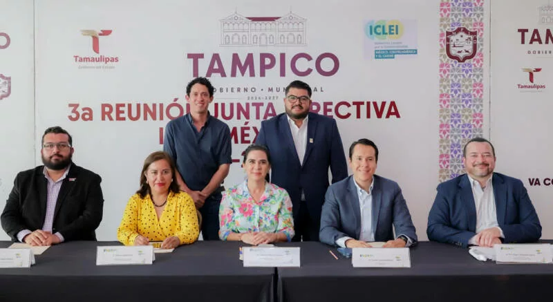 Encabeza Mónica Villarreal reunión del ICLEI en Tampico