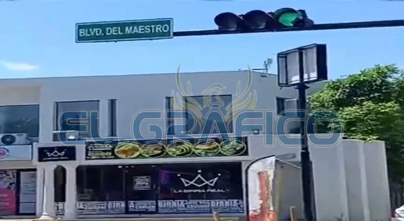 Reparan semáforo tras una semana dañado