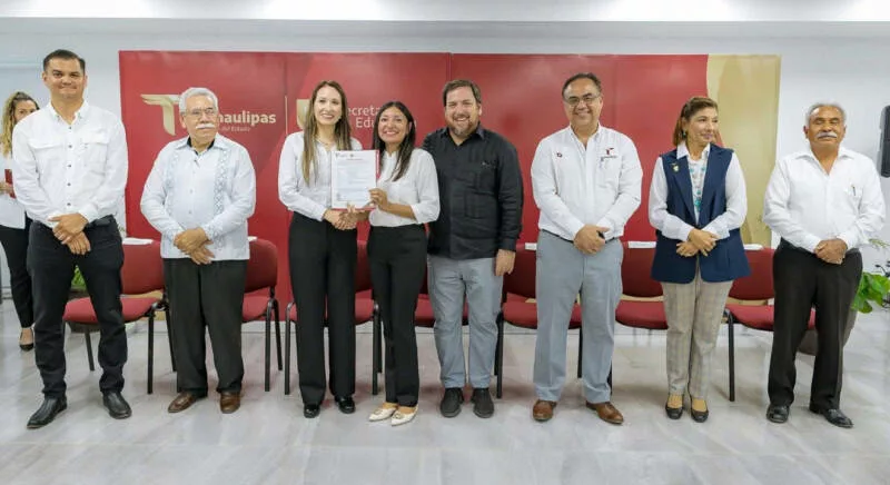 Entrega SET nombramientos de promoción a docentes y personal administrativo en Normales de Tamaulipas