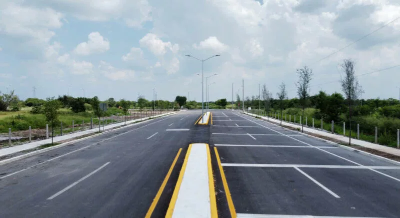 Obras viales e hidráulicas transforman la capital de Tamaulipas