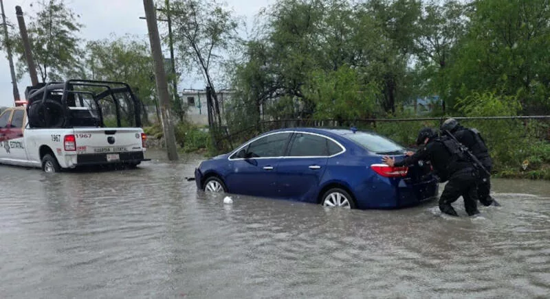 Activa SSPT Plan Tamaulipas para atender a población afectada por tormenta tropical “Barry”
