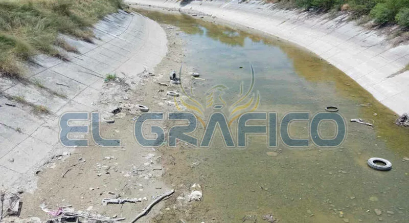 “Seco” el afluente de agua en Reynosa