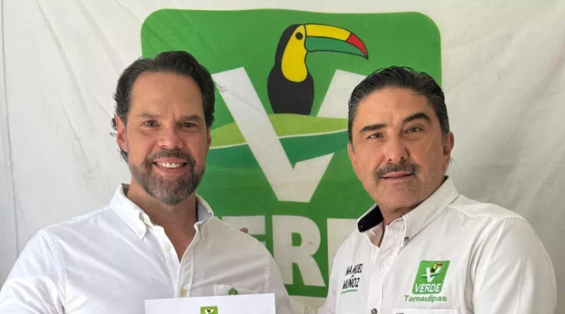 Nombra el Verde Ecologista nuevo Coordinador Municipal en Nuevo Laredo
