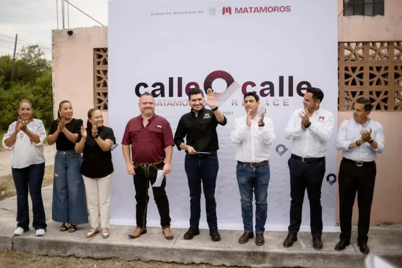Calle a calle, llega a la colonia San Pablo: Gobierno de Matamoros