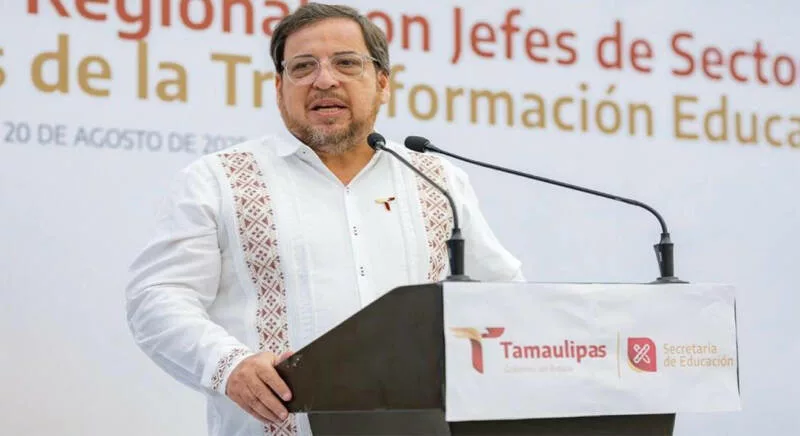 Llega Mario Delgado a inaugurar nuevo CBTis en Reynosa y ampliar la cobertura educativa