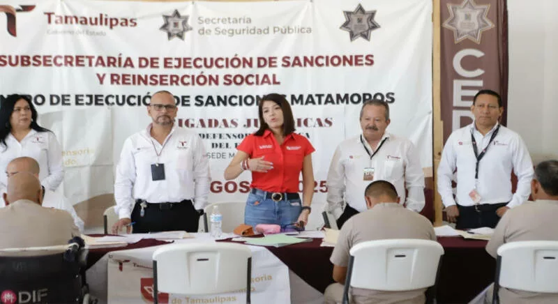 Refuerza Instituto de Defensoría Pública de Tamaulipas  presencia en CEDES Matamoros con jornada de atención jurídica integral 