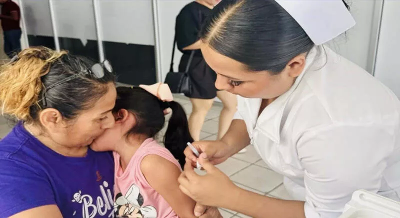 Cobertura de vacunación en niños de cuatro años sigue siendo baja