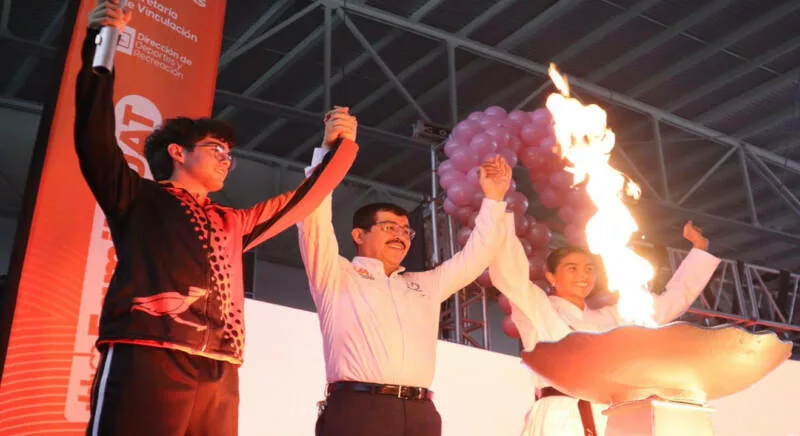 Inaugura rector Juegos Interfacultades UAT Zona Norte 2025