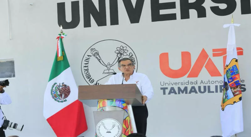 Américo Villarreal recibe ampliación de certificación TIF para el rastro de la UAT