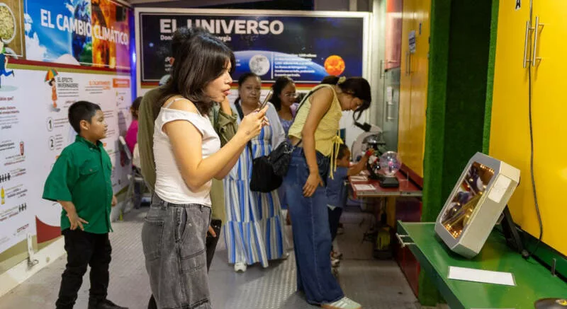 Más de 8 mil visitantes disfrutaron del Museo Móvil COTACYT en Feria Tamaulipas 2025