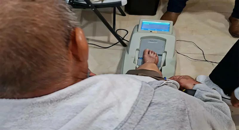 DIF Tamaulipas y Fundación Qishle llevan jornada de salud a la Casa Hogar del Adulto Mayor