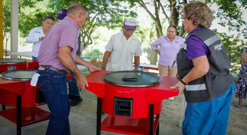 Lleva DIF Tamaulipas proyecto de estufas ecológicas a más municipios del estado