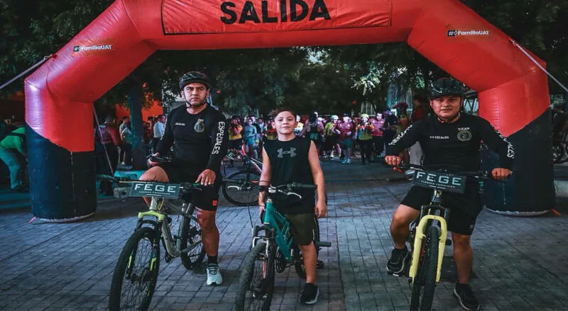 Participan 2 mil jóvenes en la 2da. Rodada y Carrera Nacional por la Paz y Contra las Adicciones en todo Tamaulipas: INJUVE