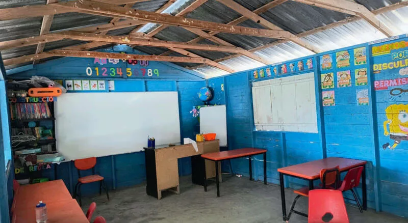 Colabora ITIFE en escuela rural de Altamira beneficiada con el programa “La Escuela es Nuestra”