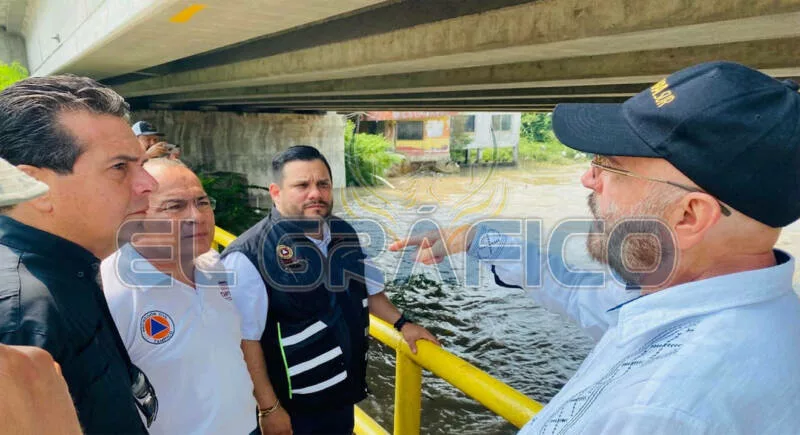 Continúa Protección Civil monitoreando niveles del Río Pánuco
