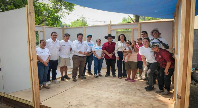 Mónica Villarreal impulsa acciones de vivienda en sectores vulnerables