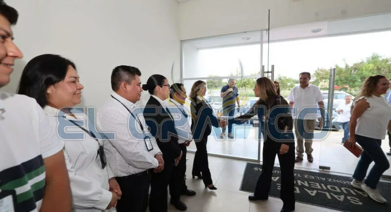 Visita Tania Contreras el Centro Integral de Justicia