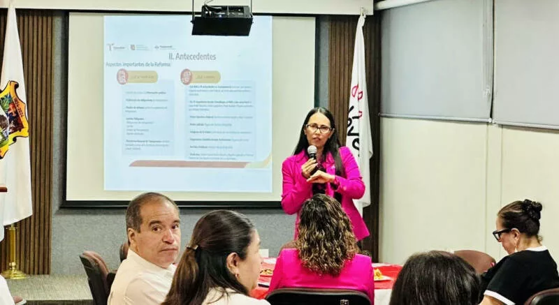 Presenta SABG “Transparencia para el Pueblo” en Colegio de Contadores Públicos de Ciudad Victoria