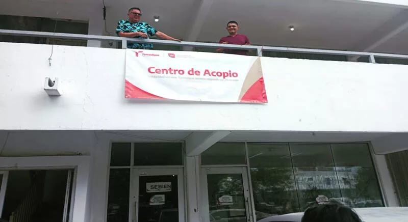 Activa SEBIEN centros de acopio