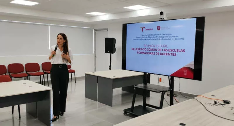 Fortalece SET la formación docente en Tamaulipas