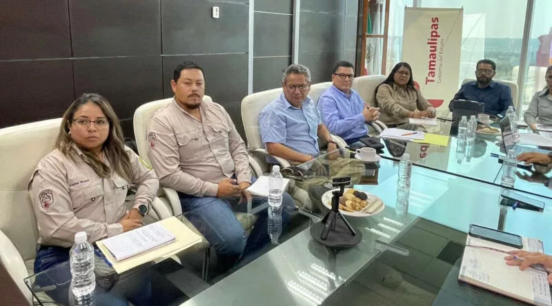 Impulsa Gobierno de Tamaulipas trabajo interinstitucional contra incendios forestales