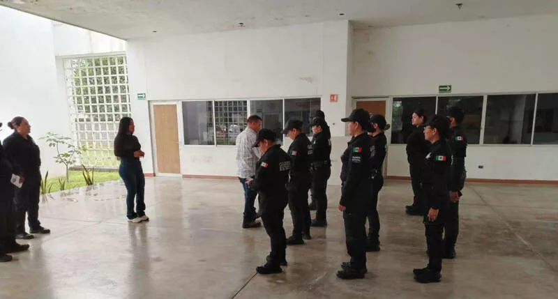 Recibe Guardia Estatal de Género capacitación en materia de salud mental