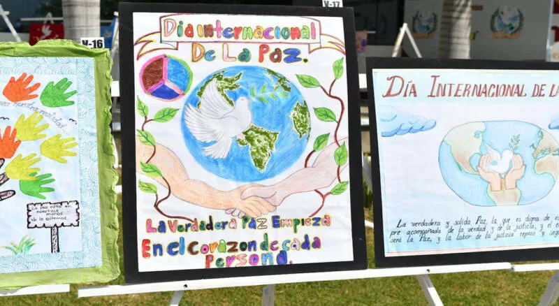 Expresan PPLs su visión de paz con lápiz y acuarela