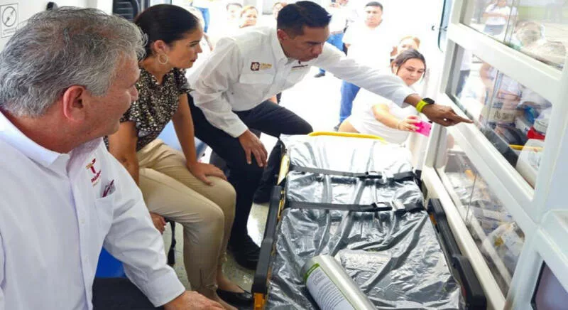 Amplía Salud red de ambulancias en Jiménez, Soto la Marina y Aldama
