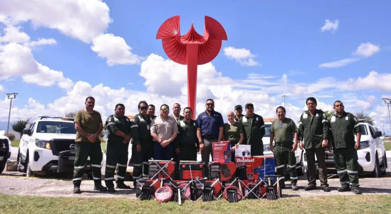 Entrega Turismo equipo a los Ángeles Verdes en Tamaulipas