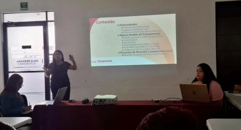 Presentan modelo de Transparencia para el Pueblo de Tamaulipas ante autoridades garantes