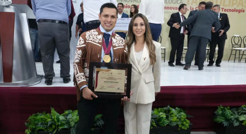 Reconoce UTM a docente por ganar Premio Estatal de Innovación, Ciencia y Tecnología 2025