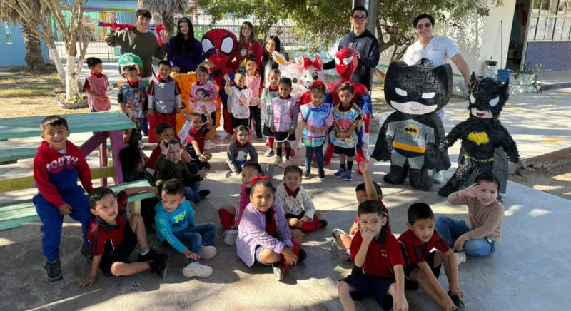 Estudiantes de la UAT apoyan el bienestar comunitario