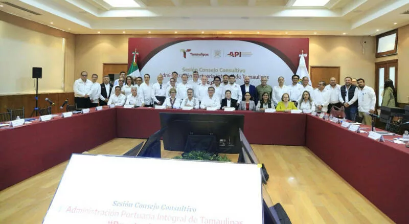 Reafirma Américo Villarreal apoyo al Puerto del Norte; será Tamaulipas principal frontera marítima del país