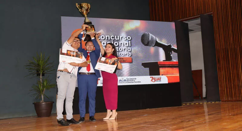Realiza la UAT con éxito el Primer Concurso Nacional de Oratoria Universitario