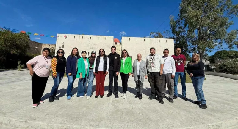 Alcalde Beto Granados supervisa trabajos de mejora en Museo Casamata y Salón de la fama