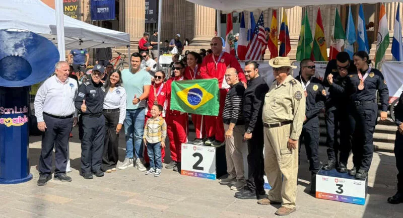 Tamaulipas reconoce el talento y compromiso de policías y bomberos en los XII Juegos Latinoamericanos