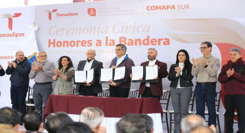 Impulsan Gobierno de Tamaulipas e industria un esquema pionero para el reúso total de aguas residuales