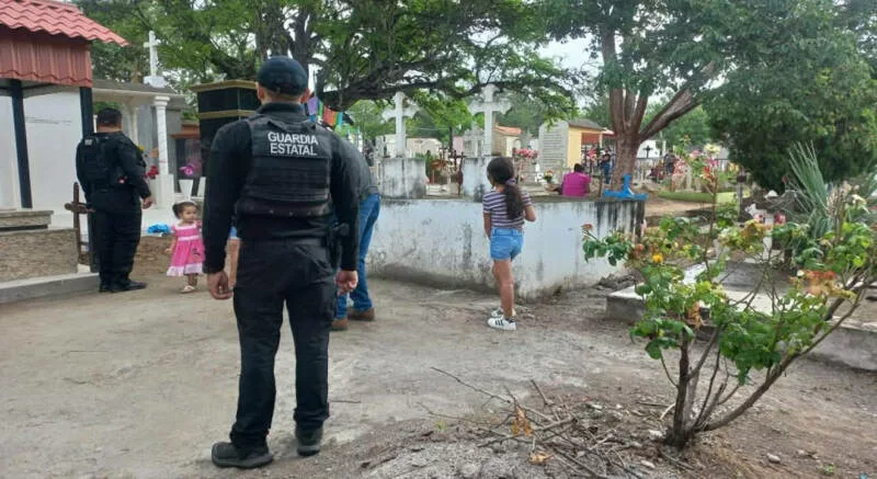 Despliega SSPT operativo de seguridad por Día de Muertos en Tamaulipas