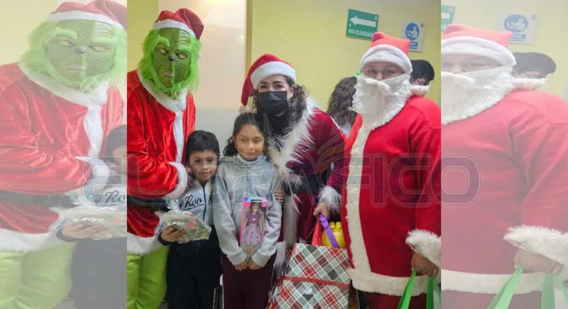 “Unidas por Ángeles” recorre hospitales dando regalos